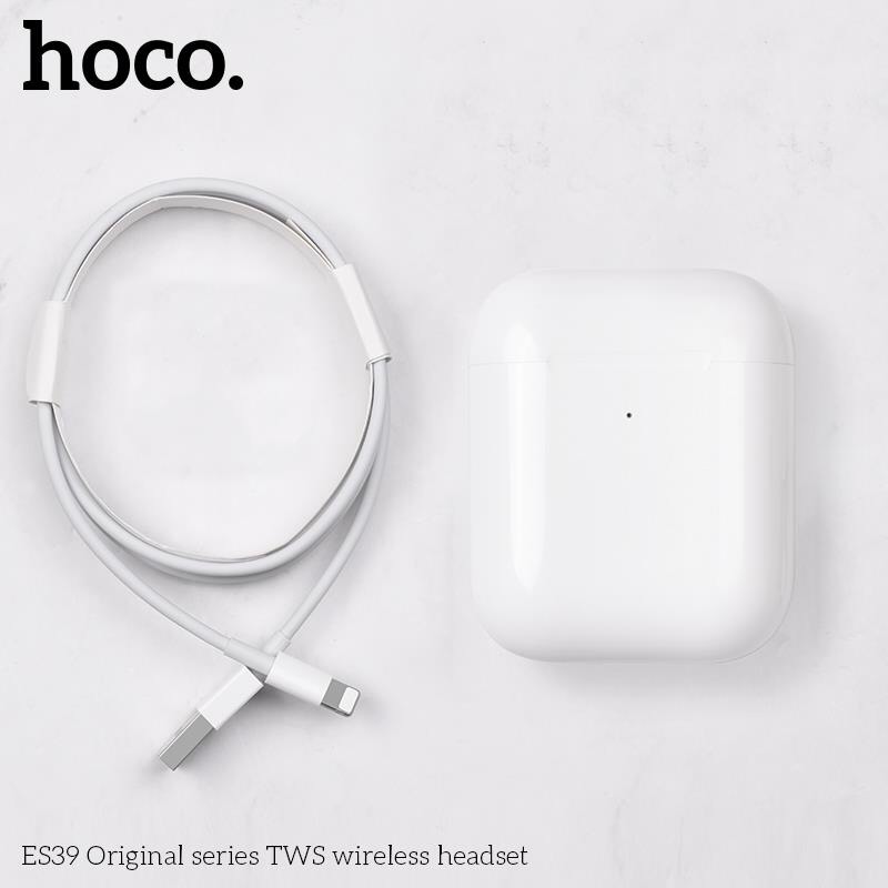 [HCM]Tai nghe Bluetooth Hoco ES39 (hỗ trợ sạc ko dây đổi tênđịnh vị - Chính hãng, BH 1 năm)