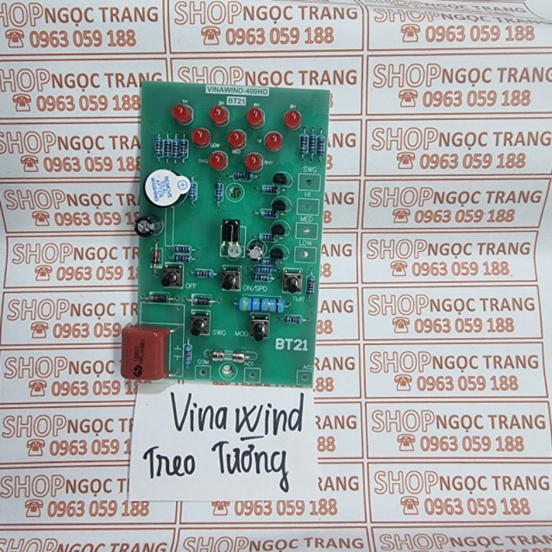 Bo Mạch Quạt Vinawind Treo Tường
