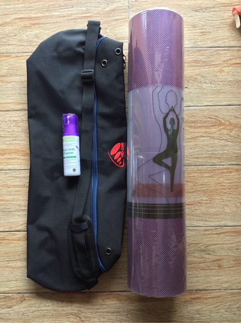 THẢM YOGA PROCARE+TÚI THẢM+CHAI XỊT THẢM