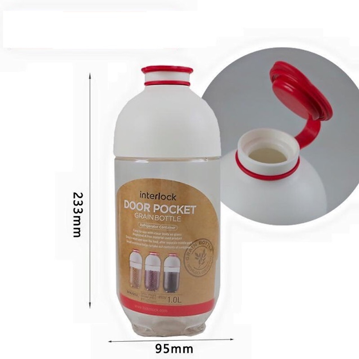 Hộp Đựng Thực Phẩm Đặc Biệt Interlock Lock&lock INL312 1000ml - Hàng