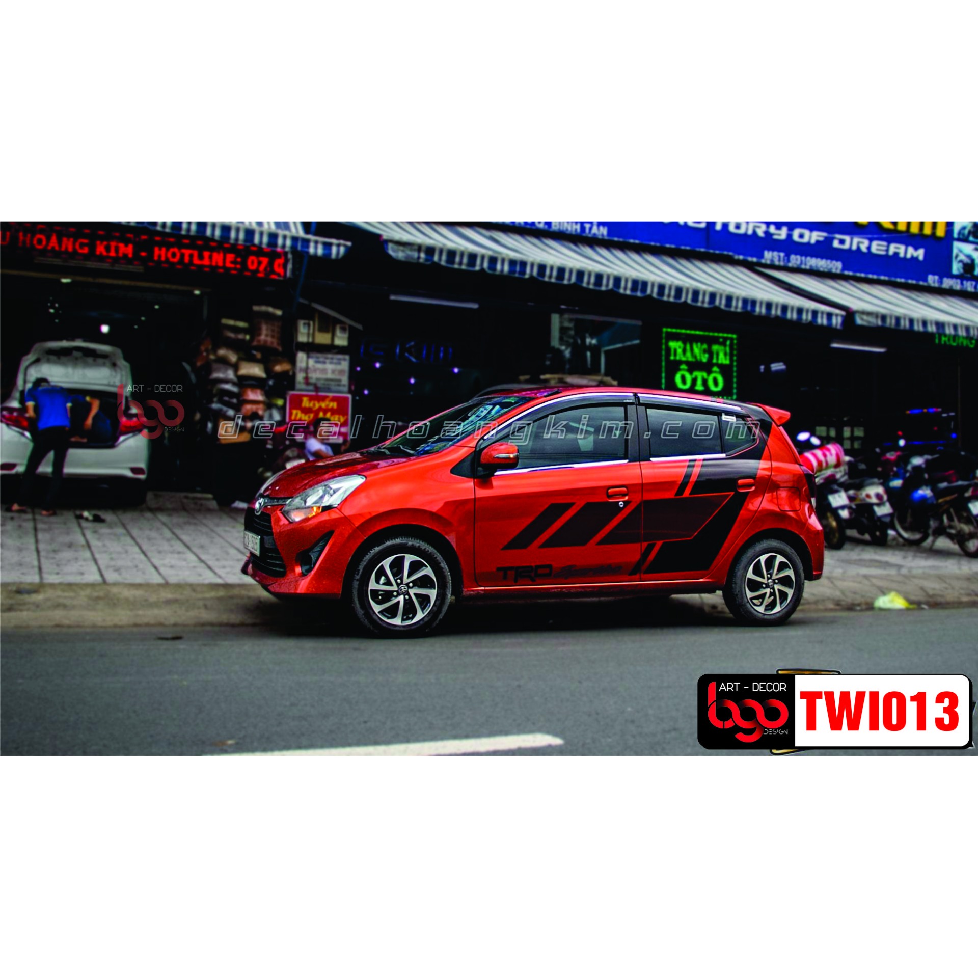 Tem xe Wigo - TWI013