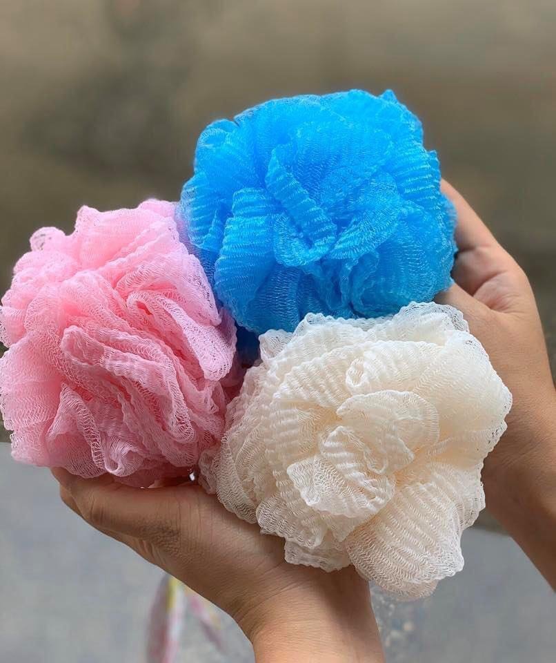Bông Tắm Tạo Bọt Mềm Mại (Màu Ngẫu Nhiên) _ HAFA STORE