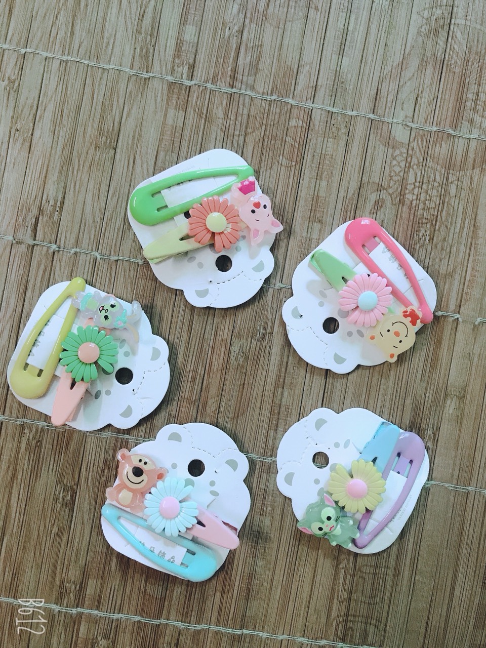Sét 2 kẹp tóc hình ngộ ngĩnh cho bé - phukienteen