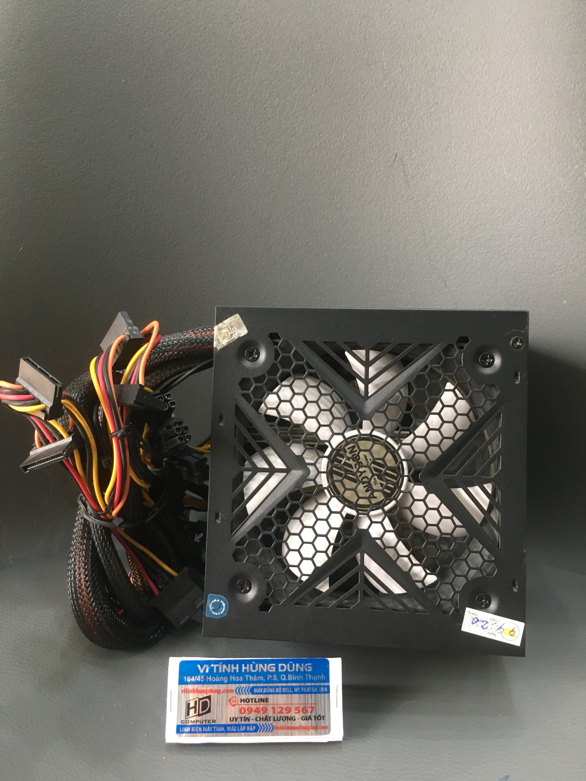 Nguồn 600w Andyson Venus 80 Plus - Active PFC Single Rail True Power CBH