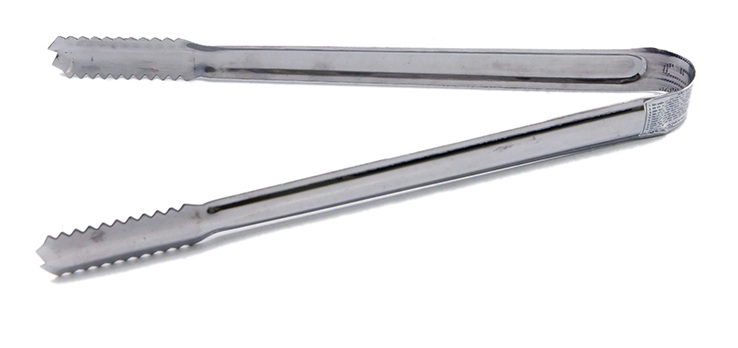 Kẹp gắp đá inox răng cưa