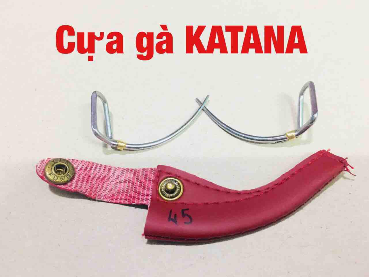 [HCM]Cựa gà tre 45 bọc đồng