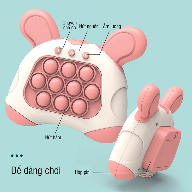 Đồ chơi cho bé máy chơi game Popit