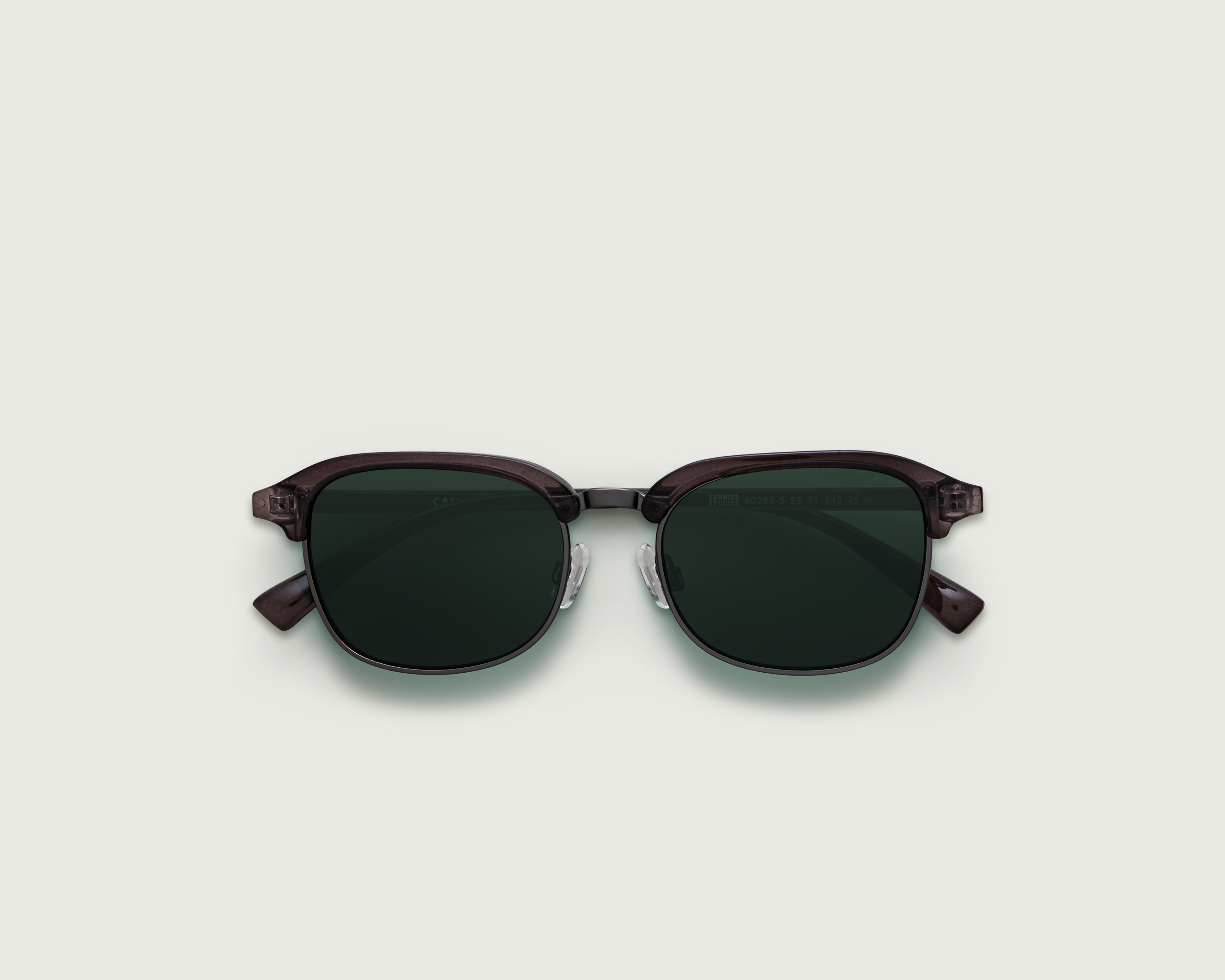 SUNNIES STUDIOS - Kính Mát Gọng Browline Castro Graphite F - 60282-3-3