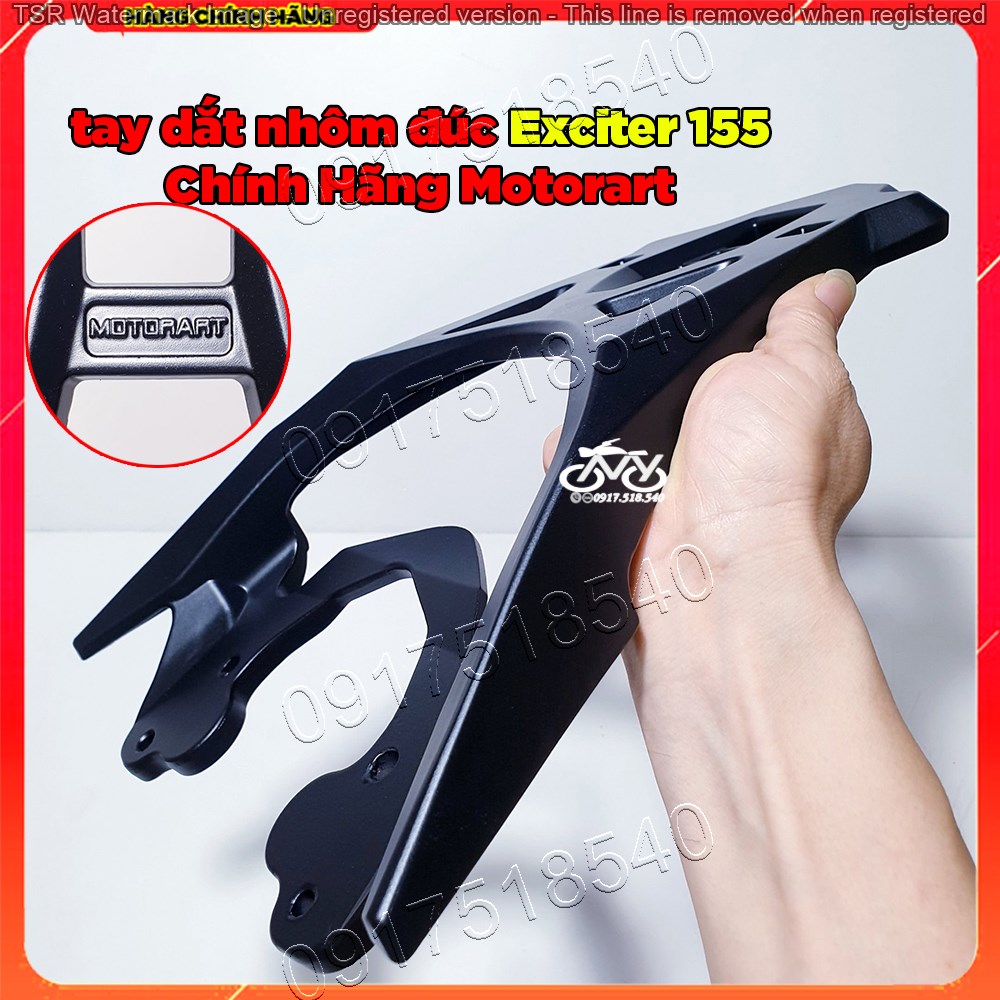 Tay dắt, cảng sau ex 155 nhôm đúc nguyên khối kiểu indo chính hãng motorart