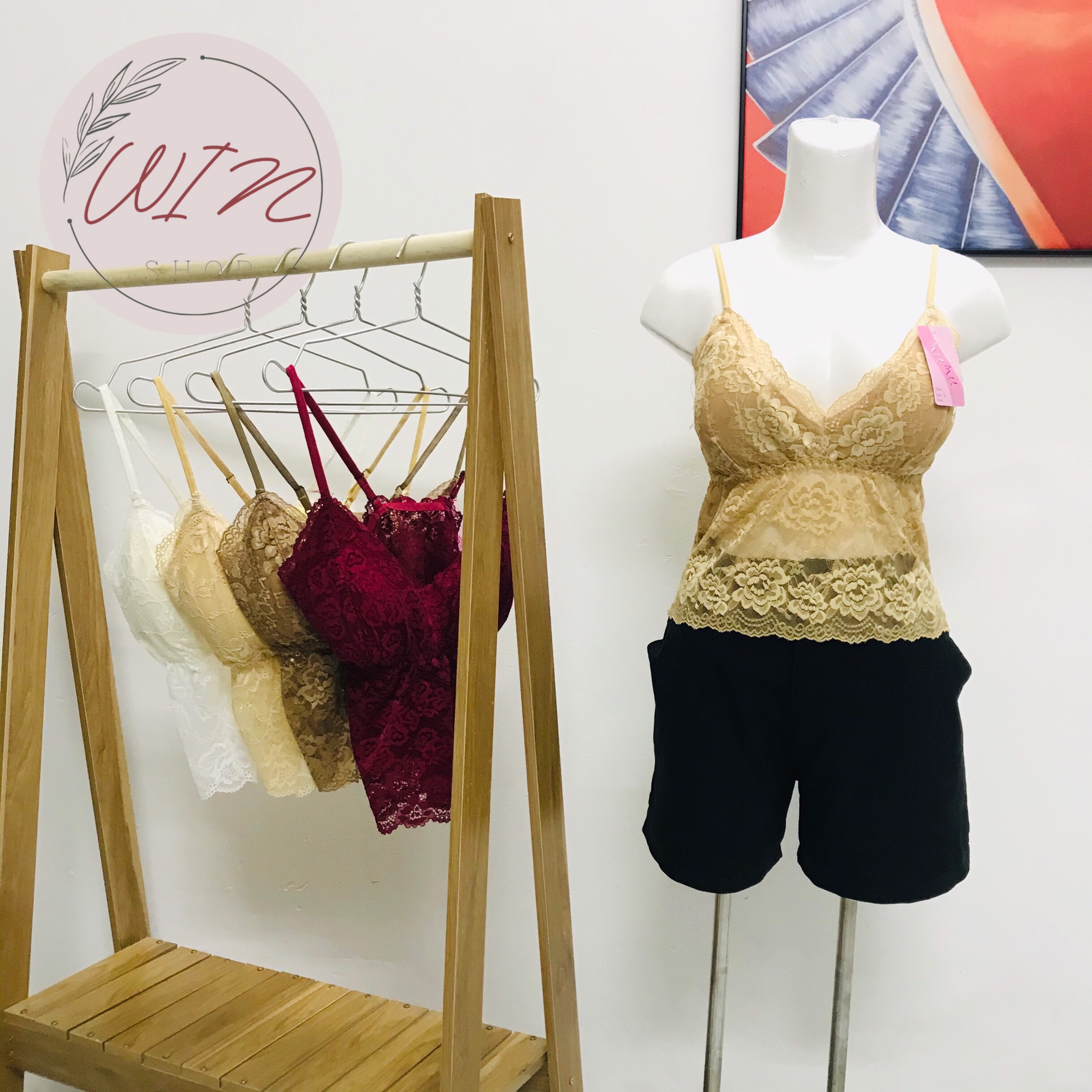 ÁO BRA REN 2 DÂY ĐẸP CÓ KÈM MÚT NGỰC (BIG SIZE L/ XL)