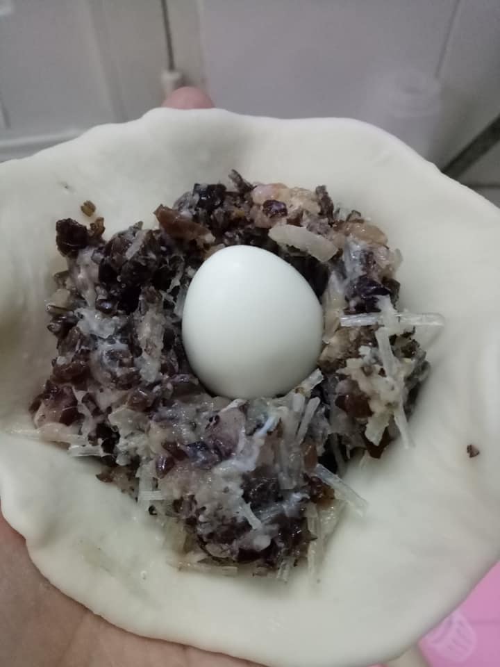 Bánh bao mặn nhân thịt nhà làm (Giá: 01 bánh - Chỉ bán TP HCM)