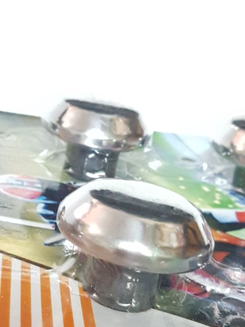 Nút che phuộc trước cúp inox - 2.cái