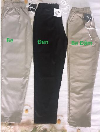 [HCM]Quần kaki suông sắn ống