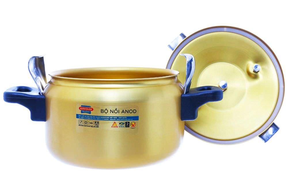 NỒI ÁP SUẤT CƠ ANOD SUNHOUSE SHA8504 ( 5 LÍT )