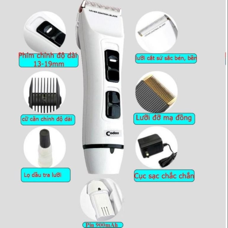 Tông Đơ cắt tóc Codos T6