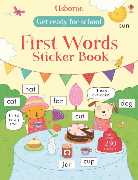 Usborne Sticker Book - First words