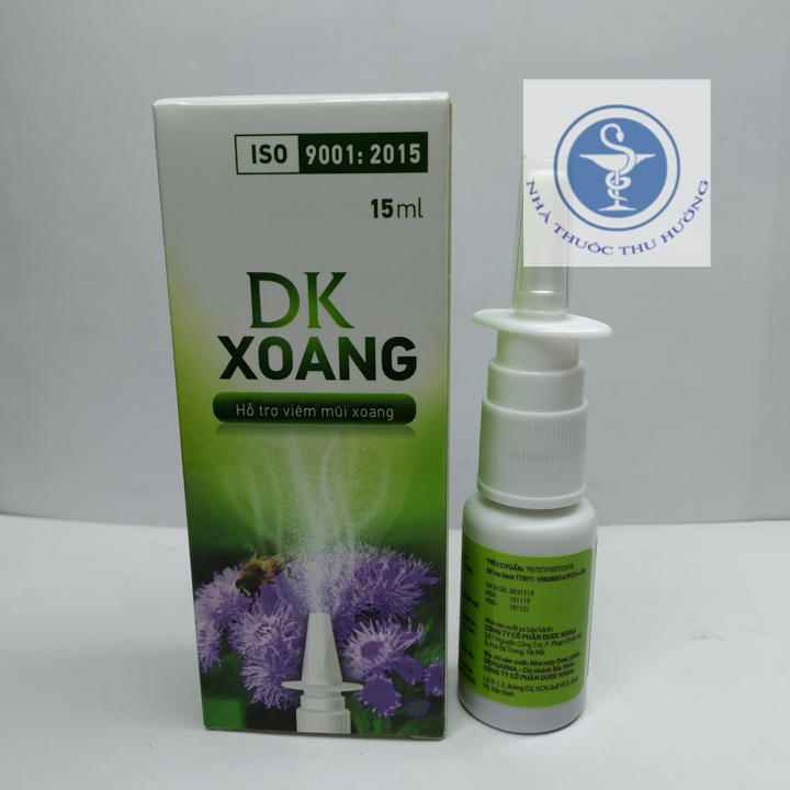 Xịt mũi thảo dược DK XOANG lọ 15ml