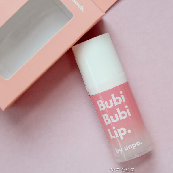 Tẩy Da Chết Sủi Bọt Thải Độc Môi Unpa Bubi Bubi Lip 12ml