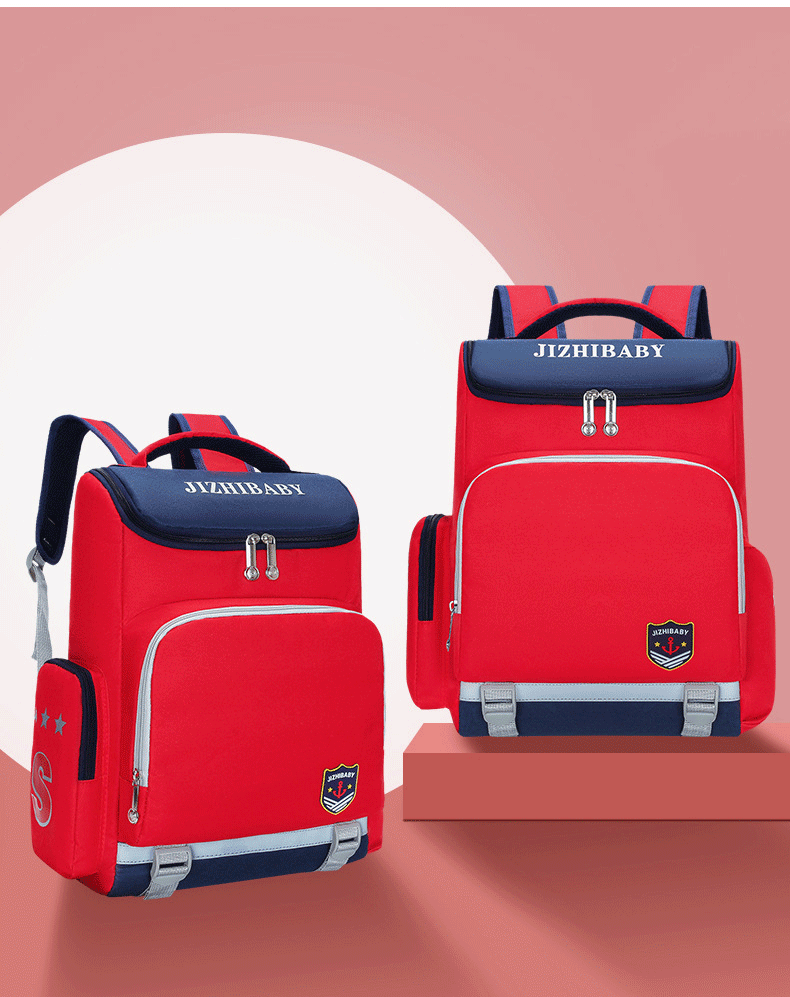 [NHIỀU MÀU] Balo size to cho học sinh nam nữ lớp 3 đến lớp 9, cặp sách cho bé trai bé gái tiểu học trung học hình hộp có phản quang