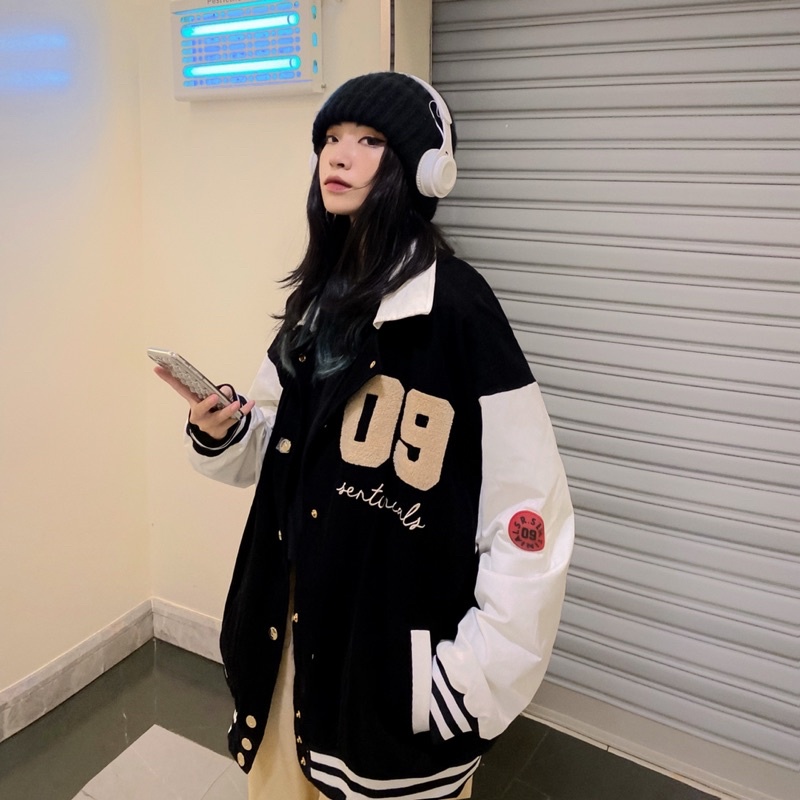 BASEBALL “09” JACKET áo khoác bóng chày