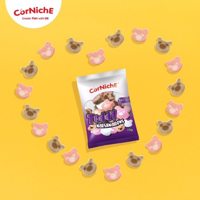 Kẹo Bông Gòn Marshmallows Corniche Fat Free Cho Bé