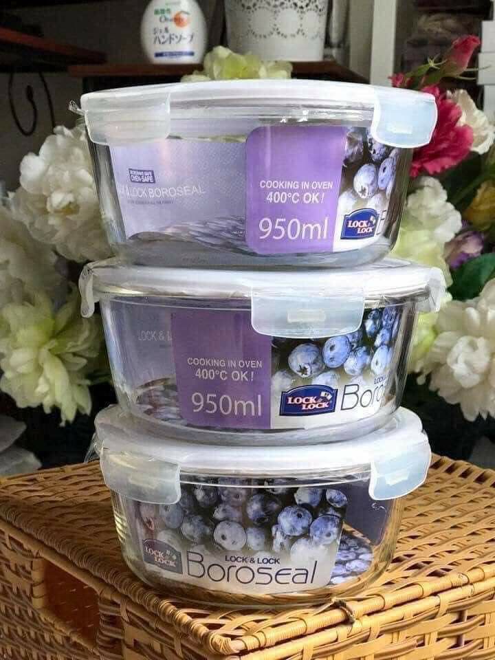 THỐ THUỶ TINH CAO CẤP LOCK&LOCK 950ML