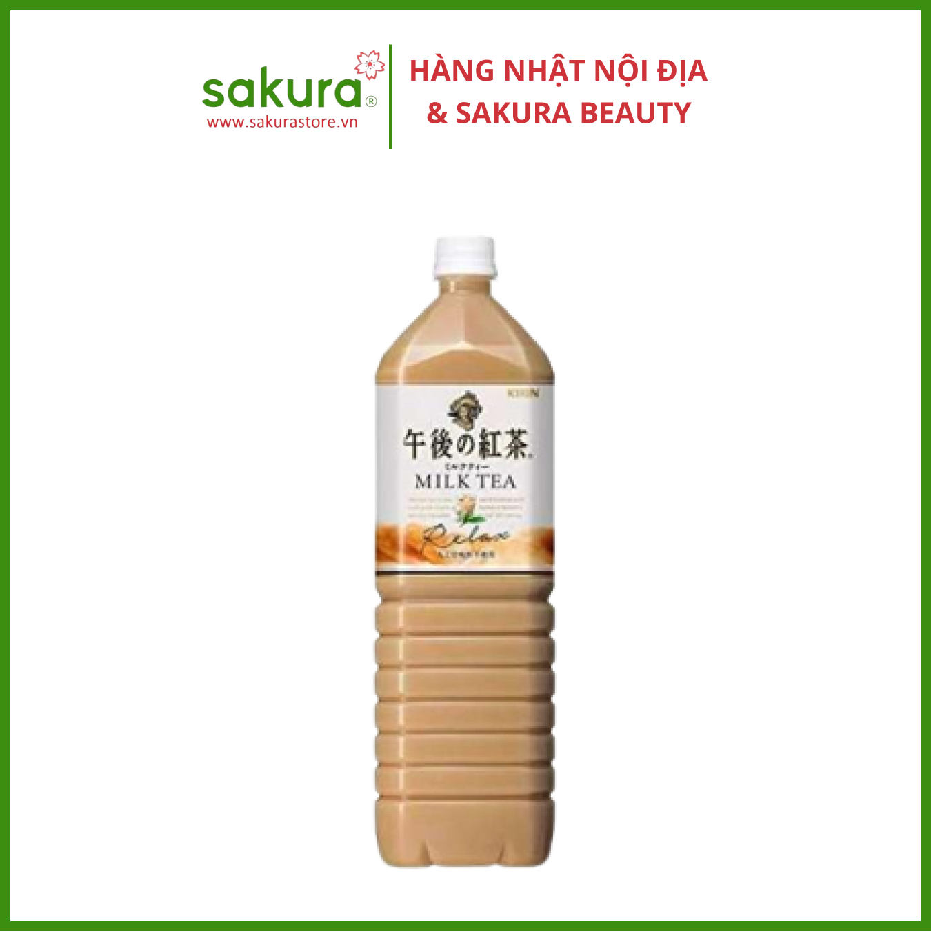 Trà sữa kirin 1,5l thanh nhiệt giải độc - hàng nhật nội địa