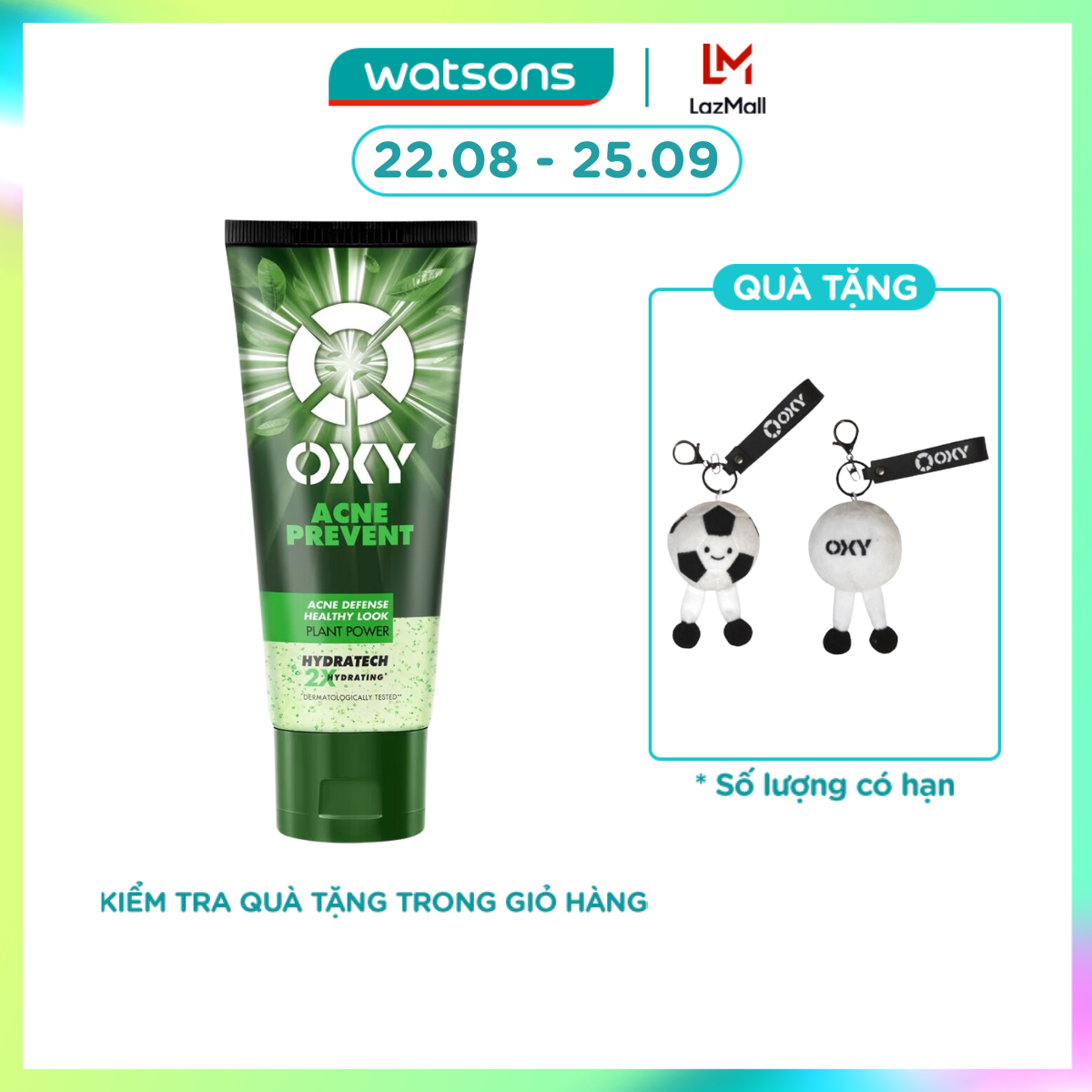 Gel rửa mặt oxy sạch sâu ngừa mụn sáng khỏe acne prevent 100g