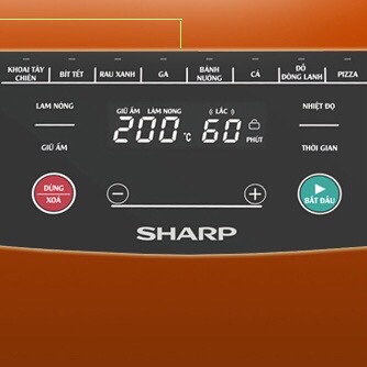 Nồi chiên không dầu Sharp KF-AF70EV-ST 7 lít
