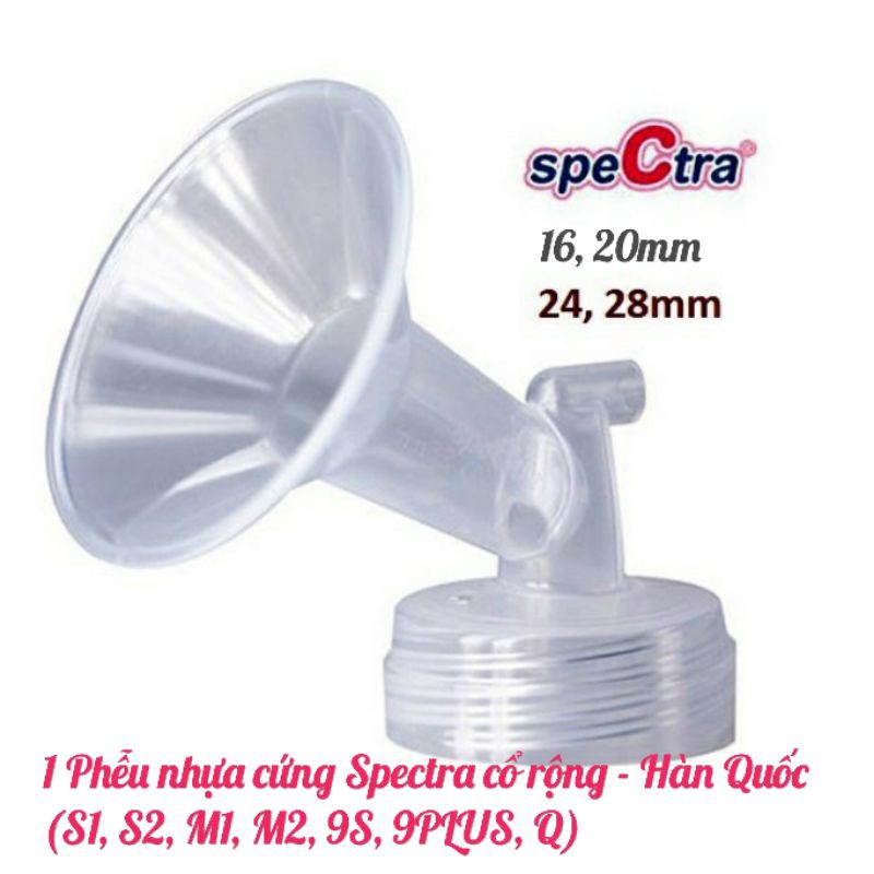 1 Phễu nhựa cứng Spectra cổ rộng - phụ kiện cho máy hút sữa điện Hàn Quốc U1015