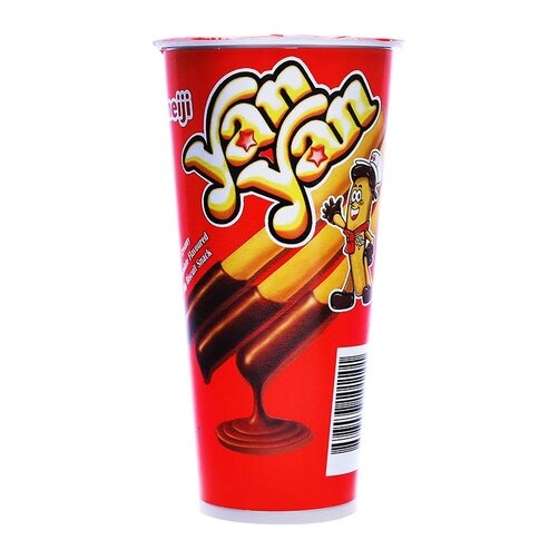 Bánh Que Yan Yan Meiji Chấm Kem Sôcôla Chocolate Flavor