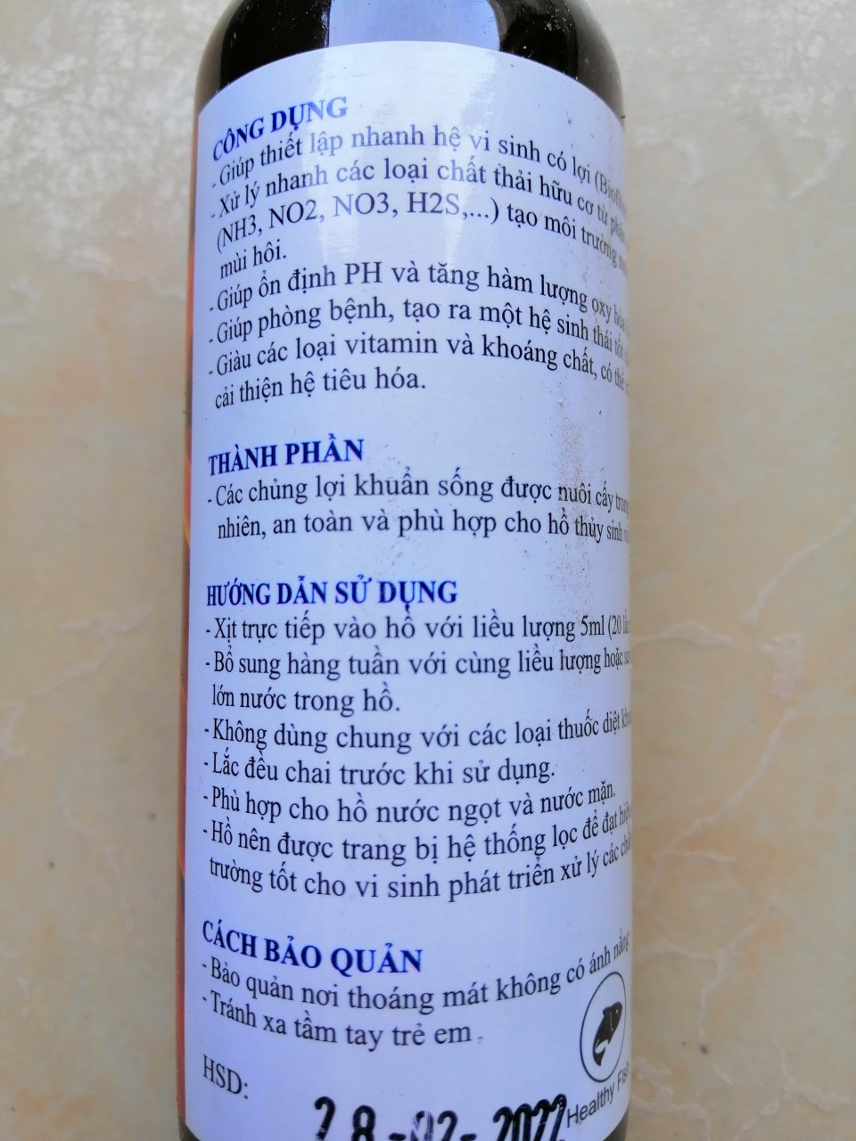 [HCM]Vi khuẩn quang hợp Psb 100ml