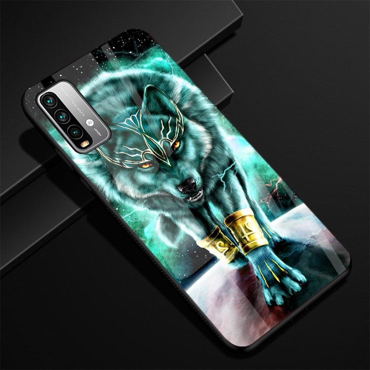 Ốp Lưng XIAOMI REDMI 9T/ POCO M3 mặt kính cường lực cao cấp thiết kế Độc Quyền