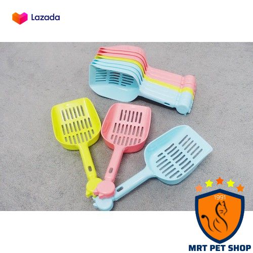 ( KHUYẾN MÃI ) Xẻng xúc cát phân mèo 0076