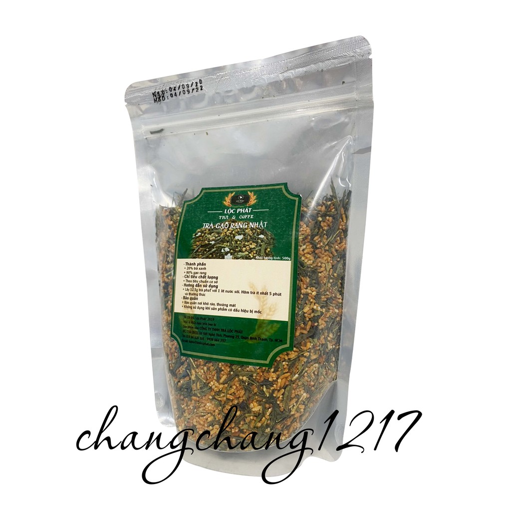 Trà Gạo Rang Nhật Lộc Phát Gói 500gr