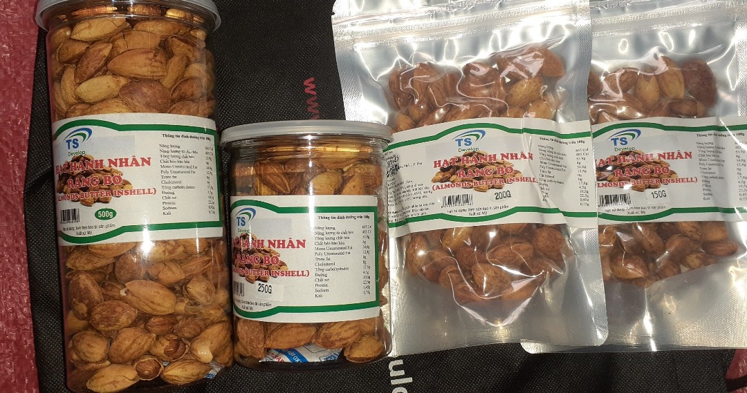 Hạnh nhân rang bơ 500g
