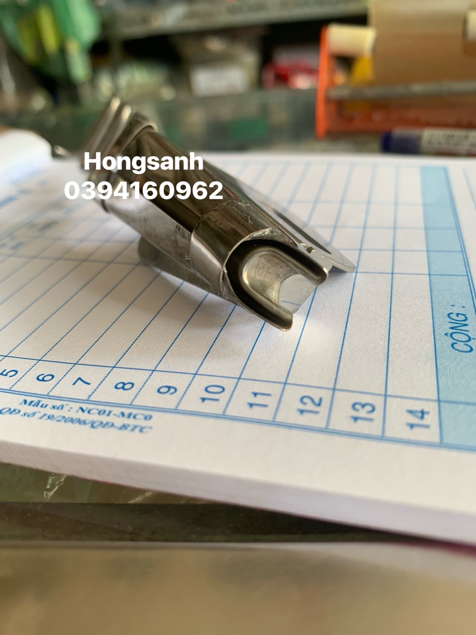 Cử gấp đôi (cử xương cá) sử dụng cho máy may 1 kim công nghiệp