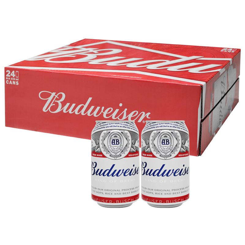 [HCM]Thùng 24 lon Bia Budweiser 330ml