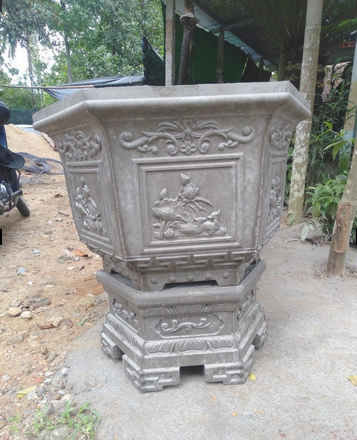 khuôn đúc chậu lục giác 60 ( chân đôn bệ )