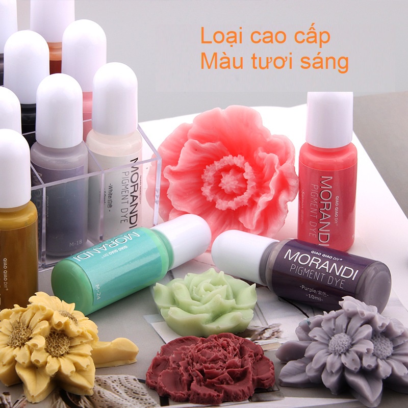 Màu đục pha resin, màu pha Epoxy resin, UV resin, Nến thơm
