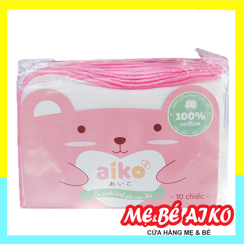 [HCM]KHĂN SỮA 4 LỚP XUẤT NHẬT AIKO 25x35