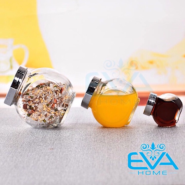 [HCM]Hũ Thủy Tinh 50ml Đáy Nghiêng