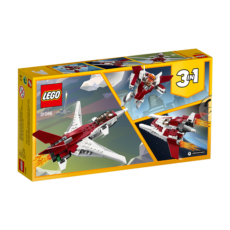 Đồ chơi lắp ráp Lego Creator - Máy bay tương lai 31086