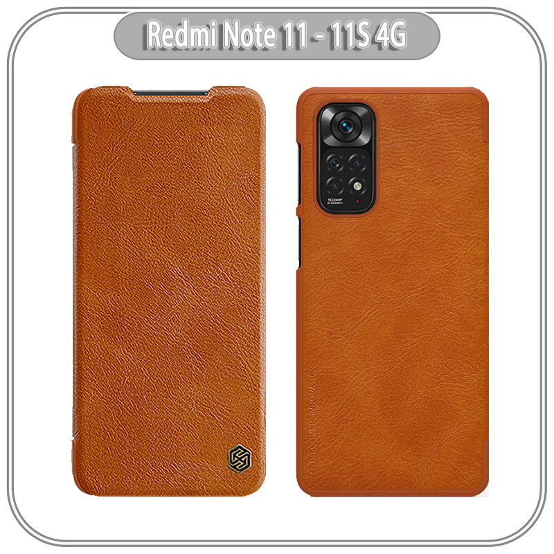 Bao da cho xiaomi redmi note 11 - 11s 4g nillkin qin