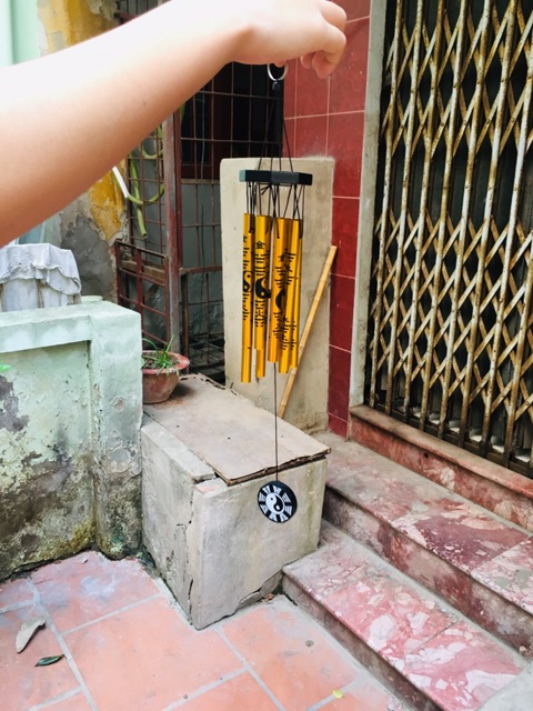 Chuông Gió Phong Thủy 5 Ống