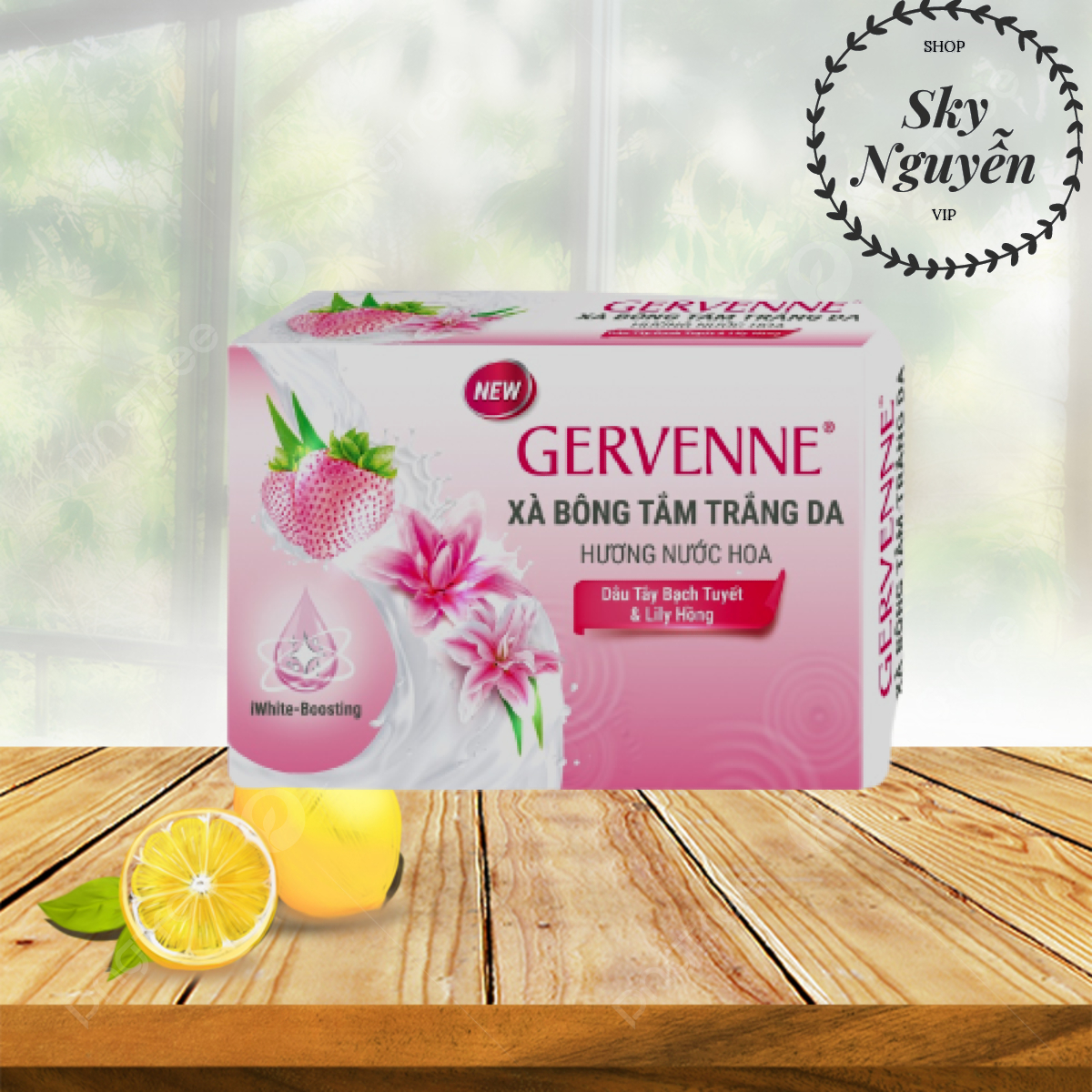 Xà Bông Cục Gervenne 90g