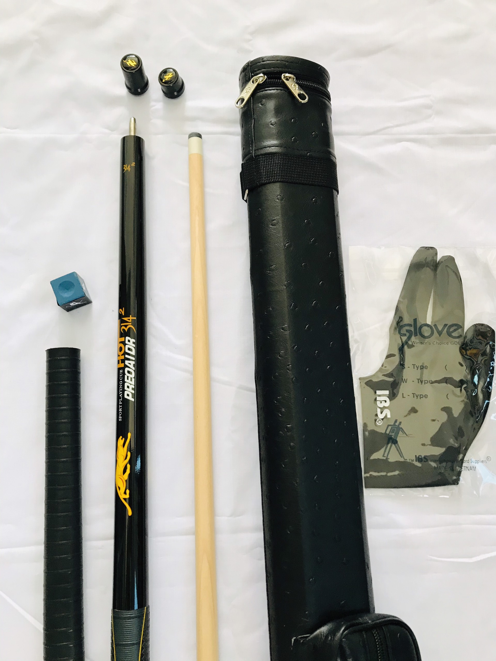 Cơ bida lỗ pool con báo