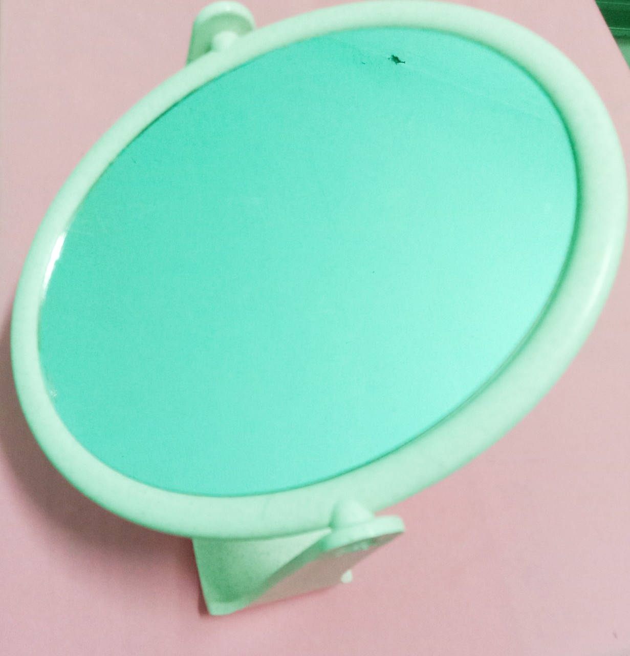 Gương 2 mặt để bàn xoay 360 độ
