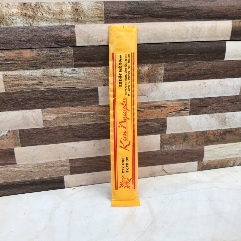 {HCM} THƯỚC 20CM KIM NGUYÊN CỨNG [VPP Trí Đức ]