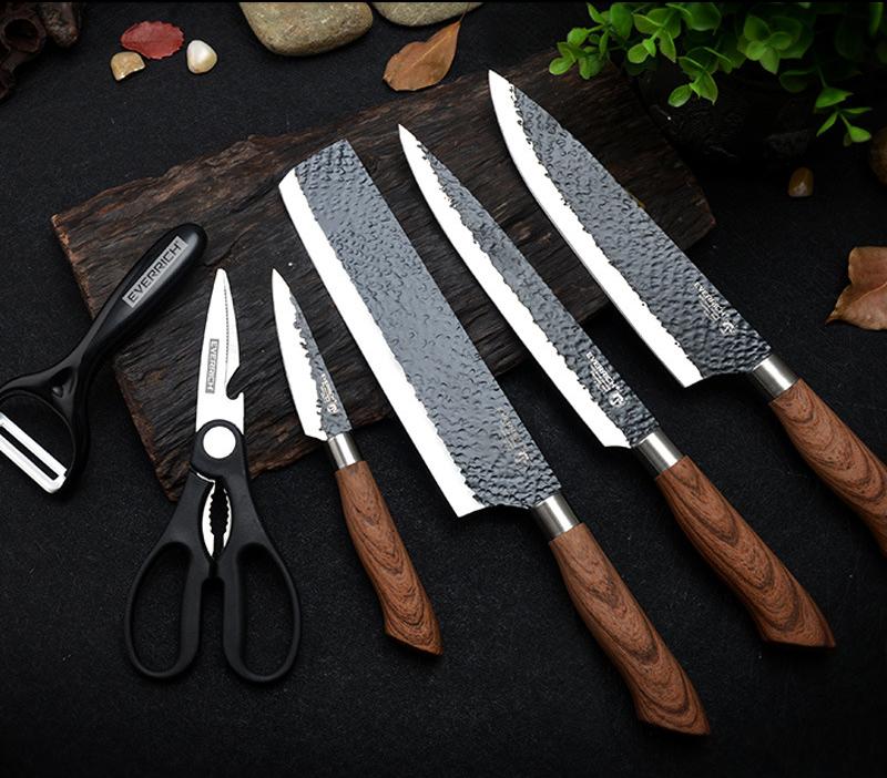 Bộ dao 6 món EVERRICH sắc bén (loại I)